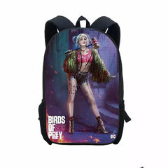 Birds of Prey Harley Quinn Backpack School Sports Bag