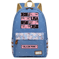 Blackpink Fashion Canvas Travel Backpack School Bag