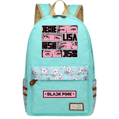 Blackpink Fashion Canvas Travel Backpack School Bag