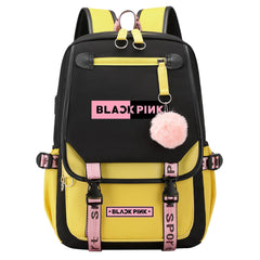 Blackpink Waterproof Backpack School Notebook Travel Bag