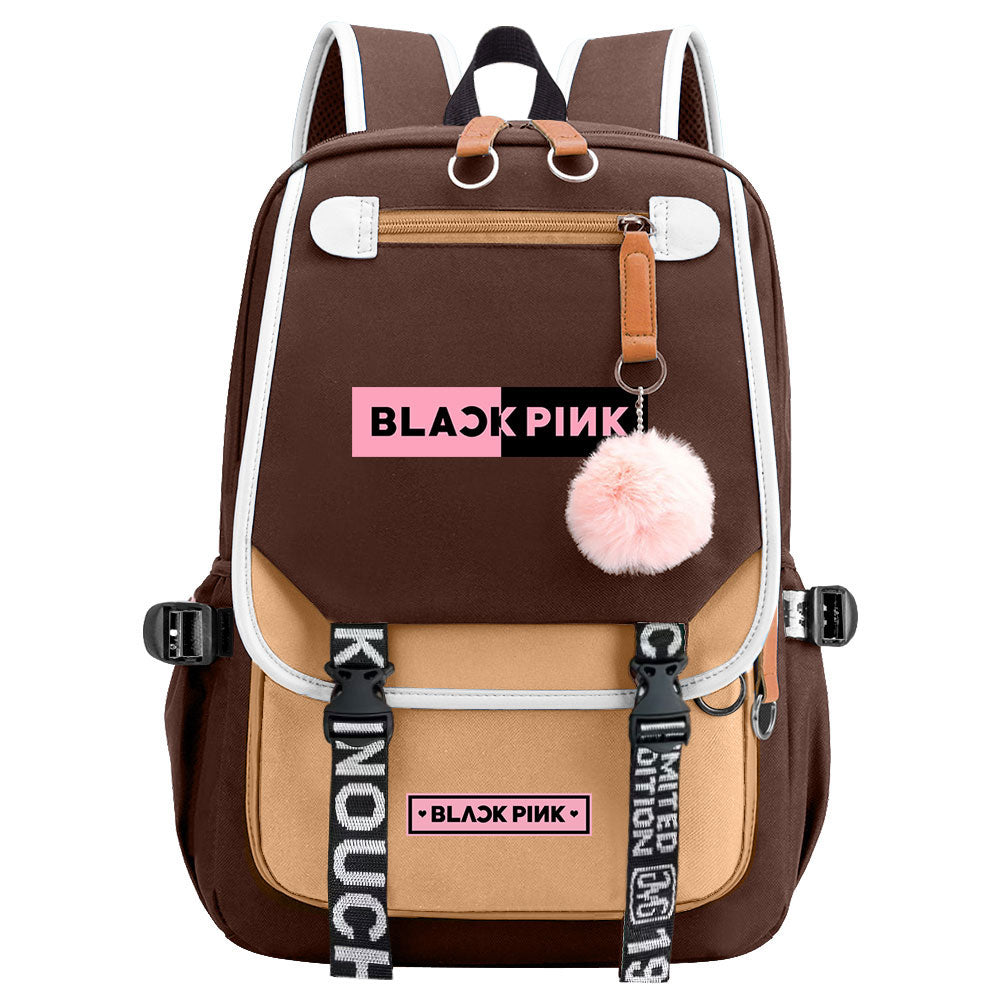 Blackpink Waterproof Backpack School Notebook Travel Bag