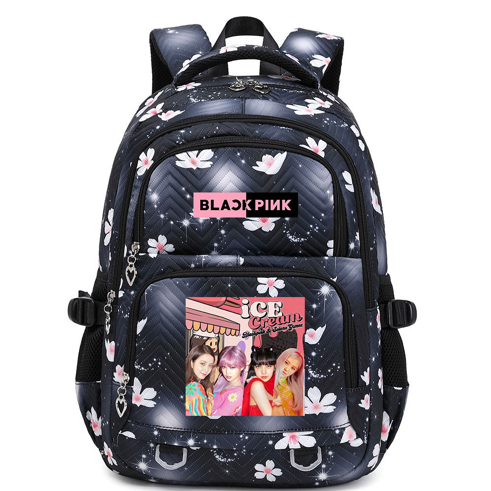 Blackpink Waterproof Backpacks Kids School Bags Teenagers Backpack