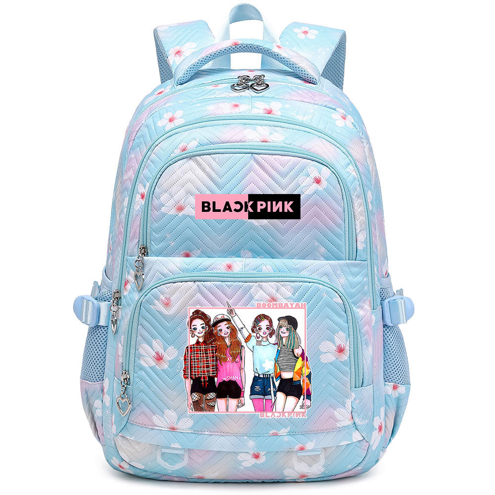 Blackpink Waterproof Backpacks Kids School Bags Teenagers Backpack