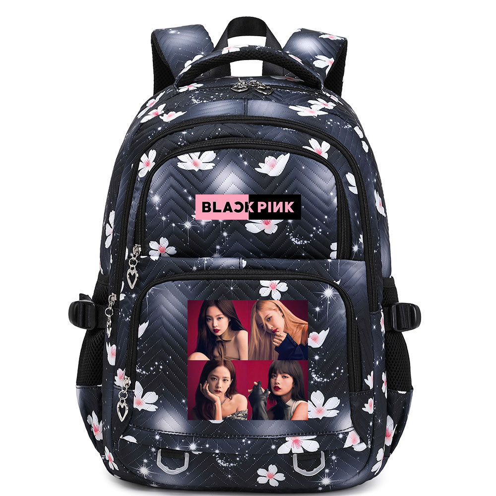 Blackpink Waterproof Backpacks Kids School Bags Teenagers Backpack