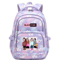 Blackpink Waterproof Backpacks Kids School Bags Teenagers Backpack