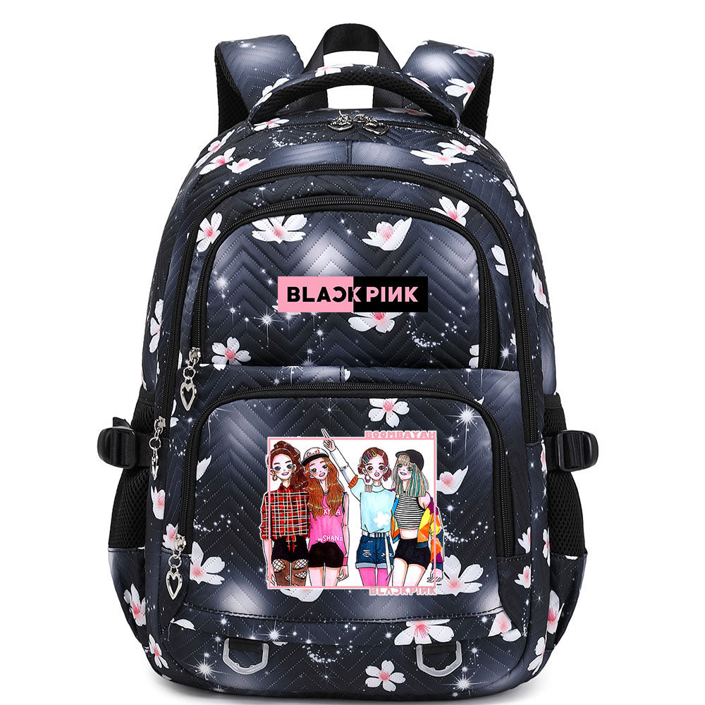 Blackpink Waterproof Backpacks Kids School Bags Teenagers Backpack