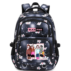 Blackpink Waterproof Backpacks Kids School Bags Teenagers Backpack