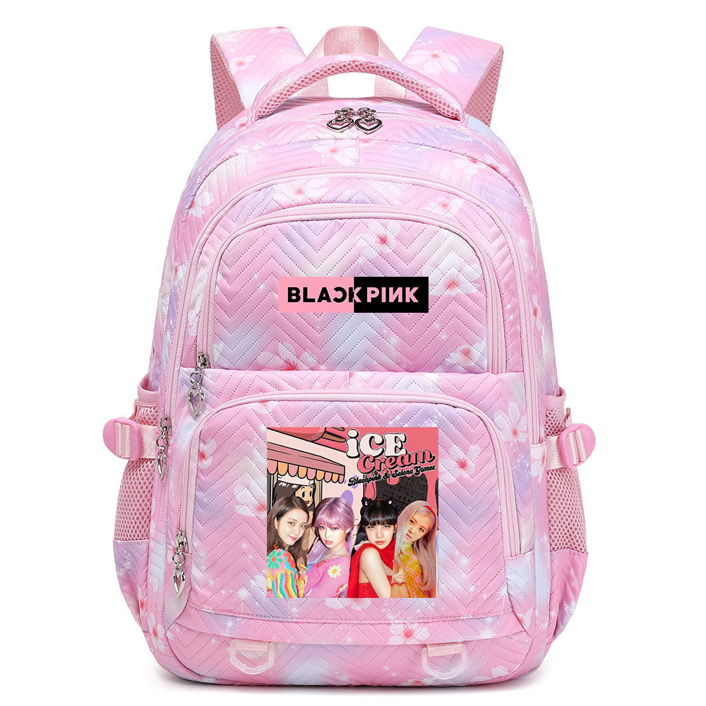 Blackpink Waterproof Backpacks Kids School Bags Teenagers Backpack