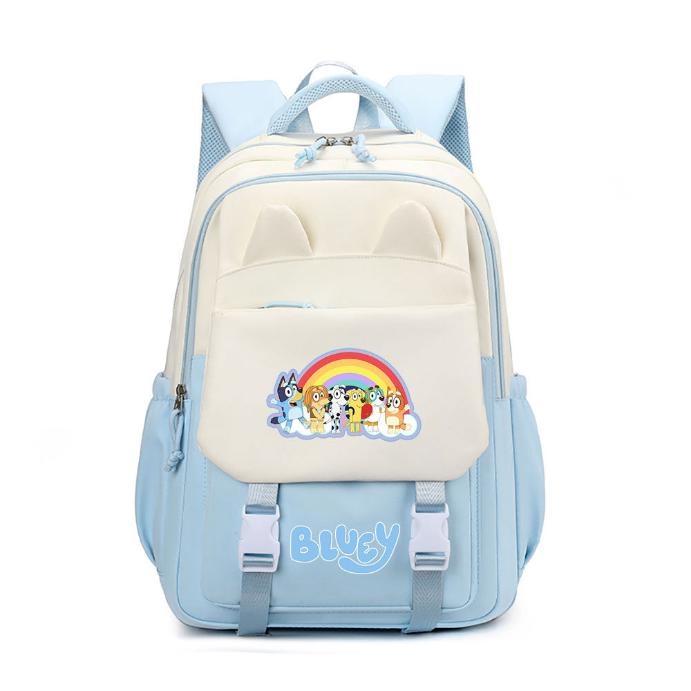Bluey Waterproof Backpacks Kids School Bags Teenagers Backpack