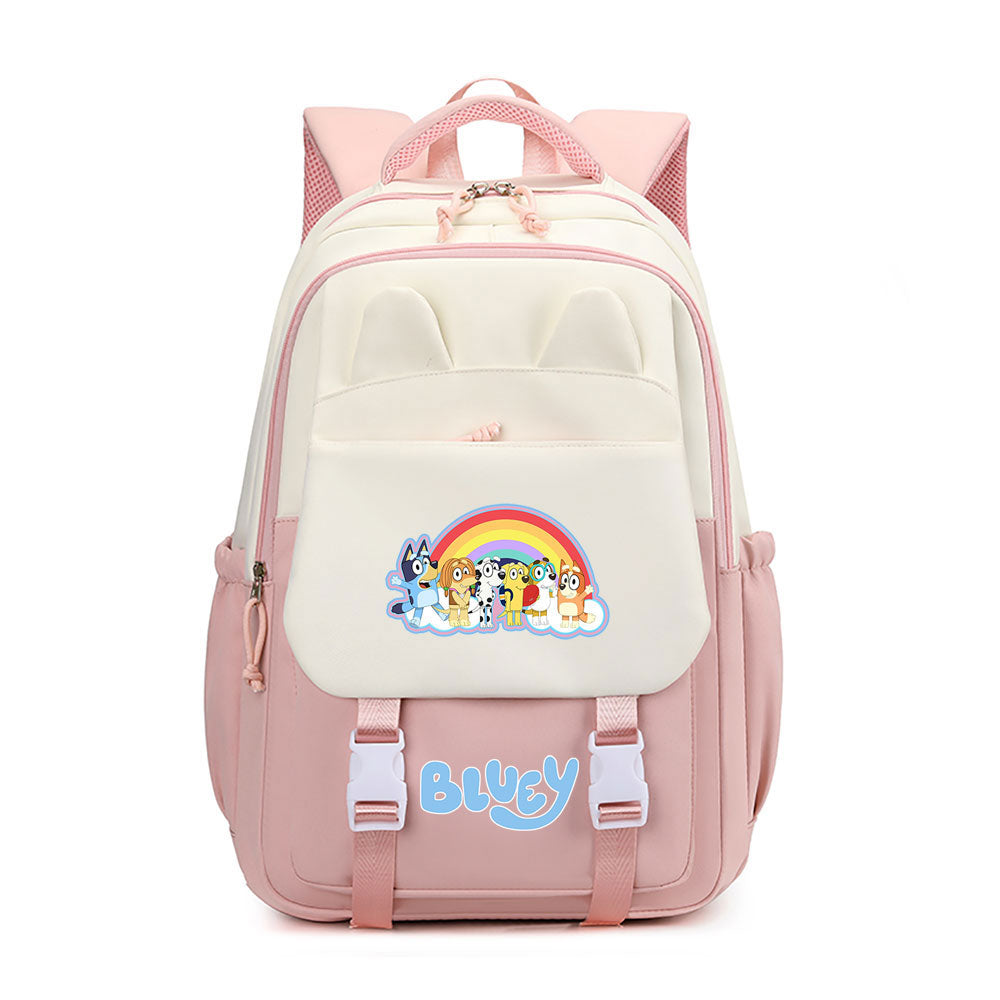 Bluey Waterproof Backpacks Kids School Bags Teenagers Backpack