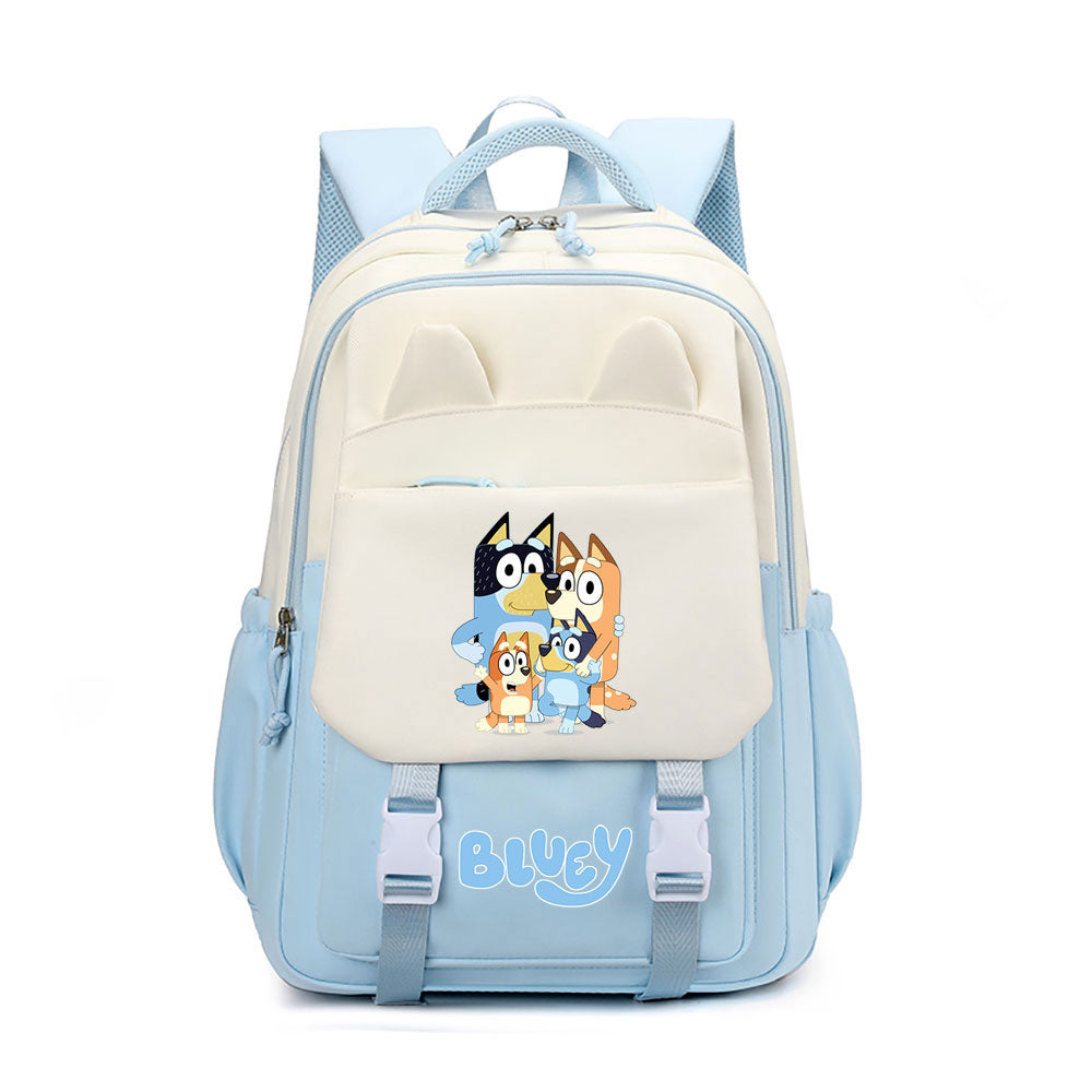Bluey Waterproof Backpacks Kids School Bags Teenagers Backpack