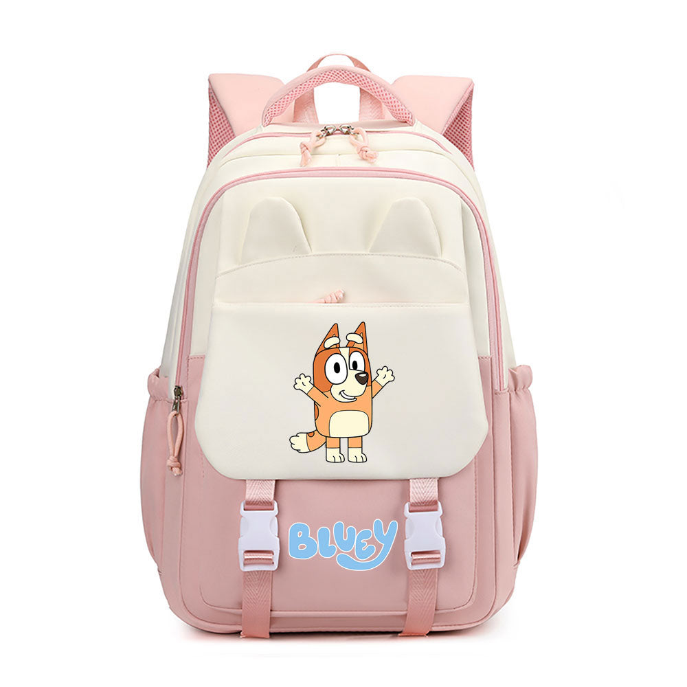 Bluey Waterproof Backpacks Kids School Bags Teenagers Backpack