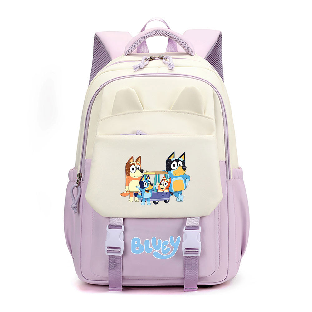 Bluey Waterproof Backpacks Kids School Bags Teenagers Backpack