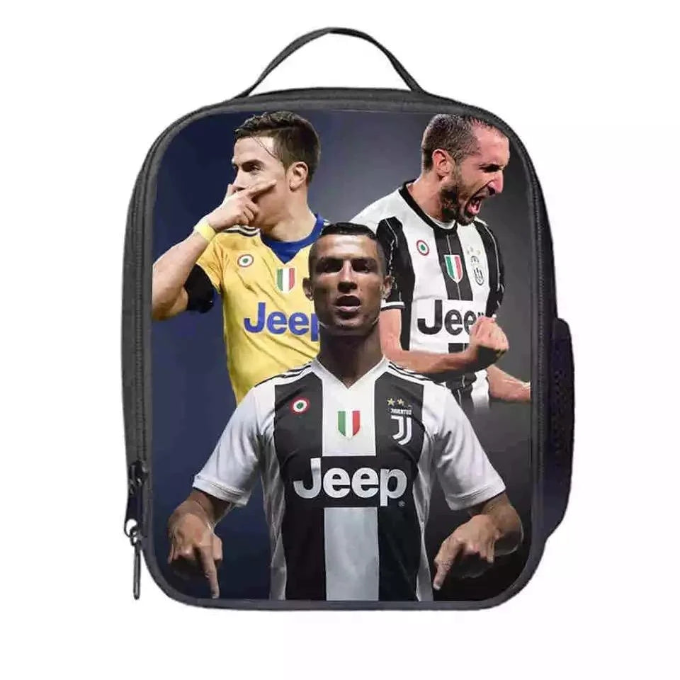 CR7 Football Ronaldo Lunch Box Bag Lunch Tote For Kids