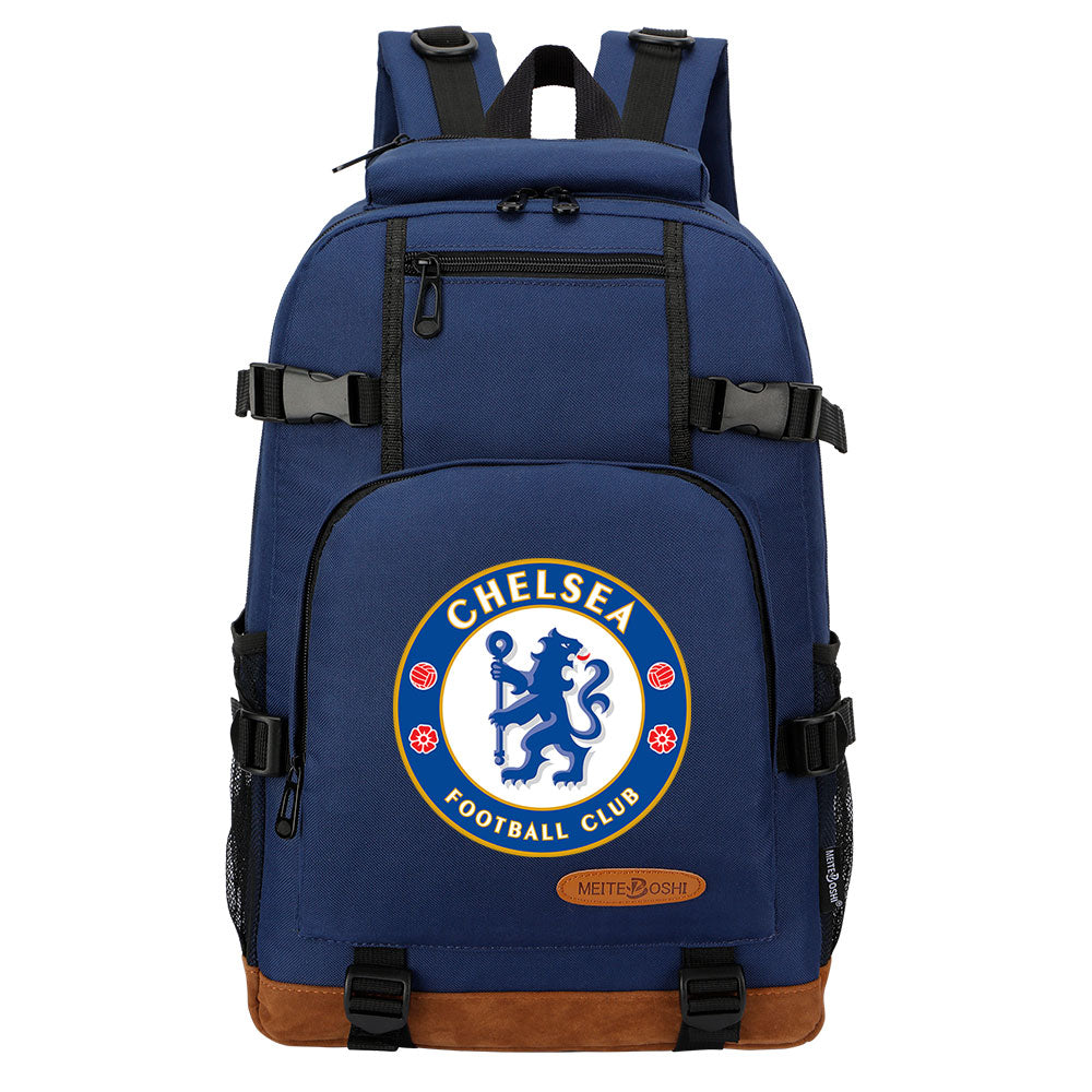 Chelsea Football Club School Bookbag Travel Backpack Bags