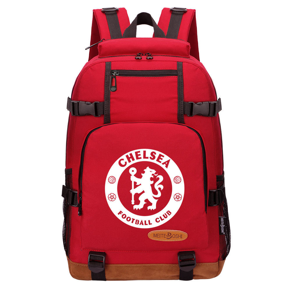 Chelsea Football Club School Bookbag Travel Backpack Bags