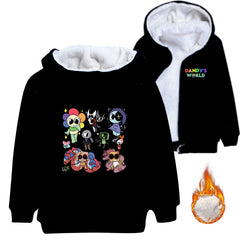 ‌Dandy's World Pullover Hoodie Sweatshirt Autumn Winter Unisex Sweater Zipper Jacket for Kids Boy Girls
