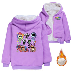 ‌Dandy's World Pullover Hoodie Sweatshirt Autumn Winter Unisex Sweater Zipper Jacket for Kids Boy Girls