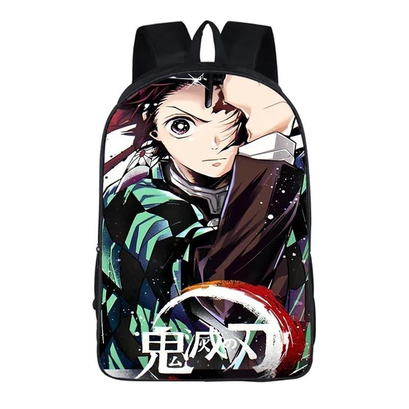 Demon Slayer Kimetsu no Yaiba Kamado Nezuko Backpack School Sports Bag