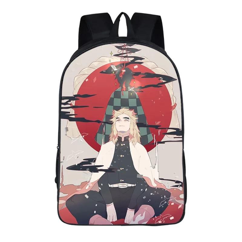 Demon Slayer Kimetsu no Yaiba Kamado Nezuko Backpack School Sports Bag