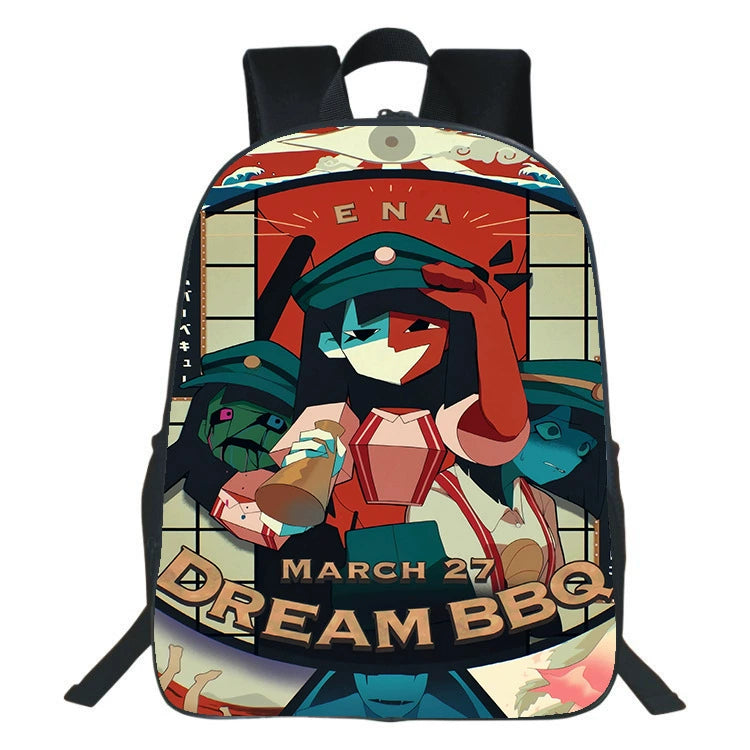 ENA Dream BBQ Backpack School Sports Bag