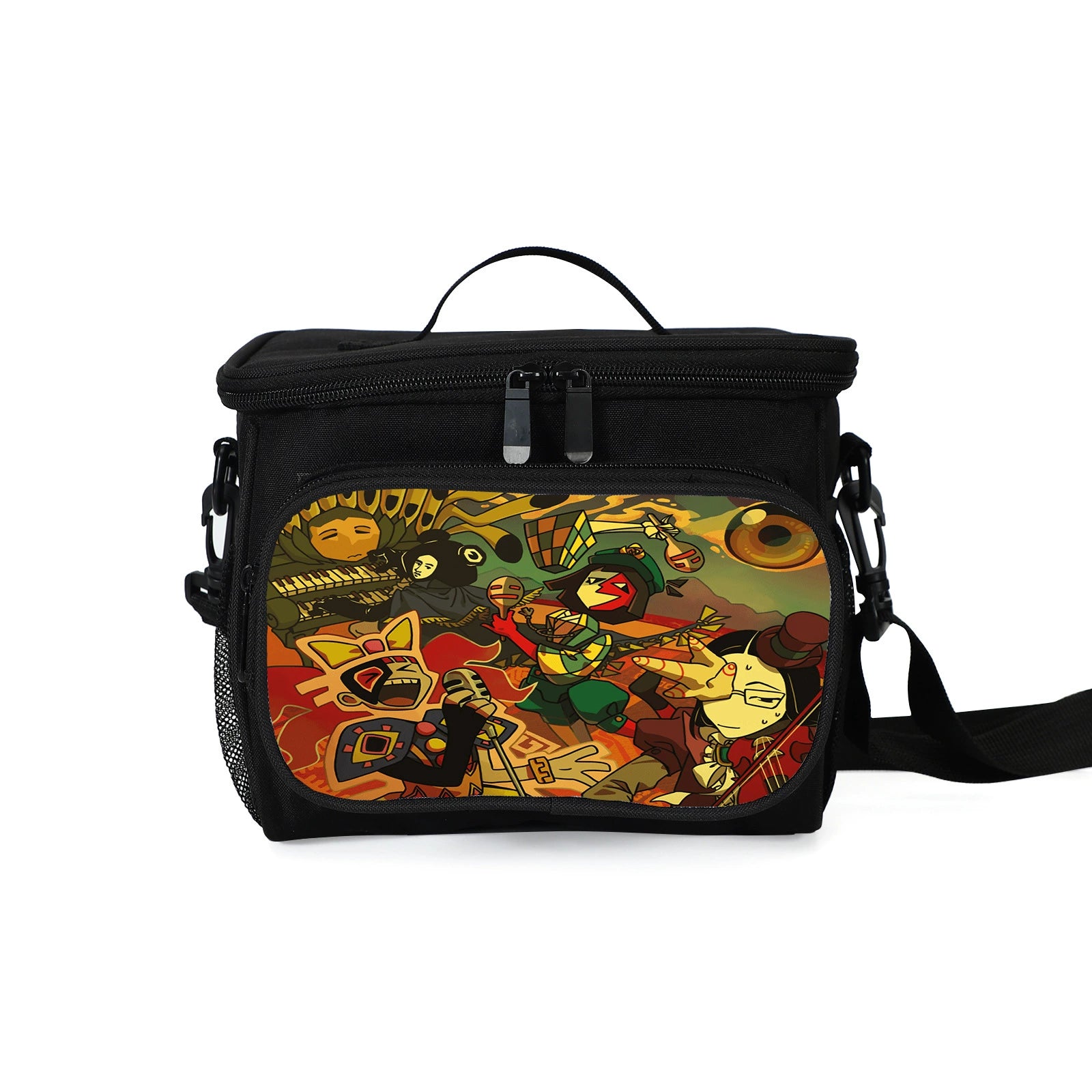ENA Dream BBQ Portable Lunch Box School Tote Storage Picnic Bag