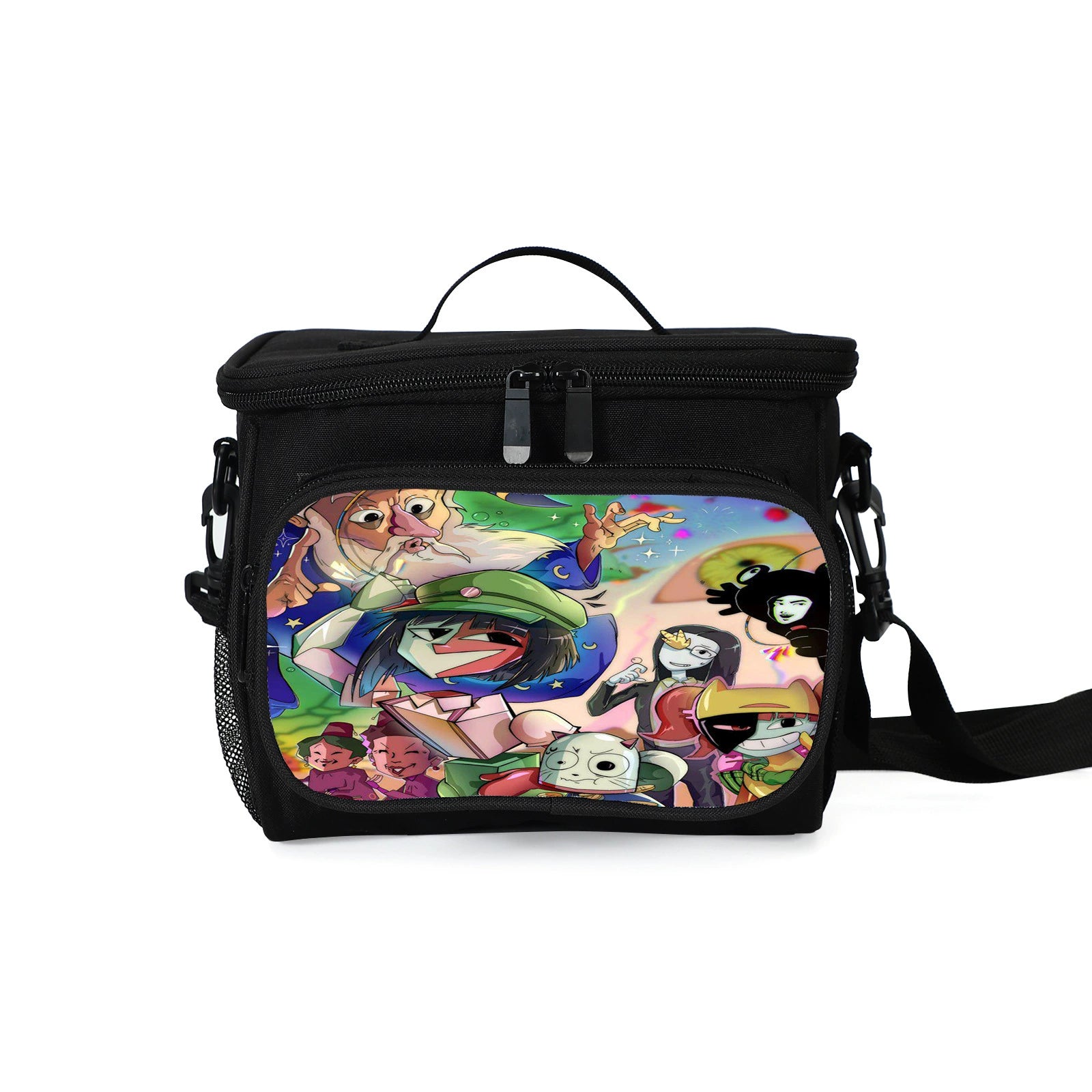 ENA Dream BBQ Portable Lunch Box School Tote Storage Picnic Bag