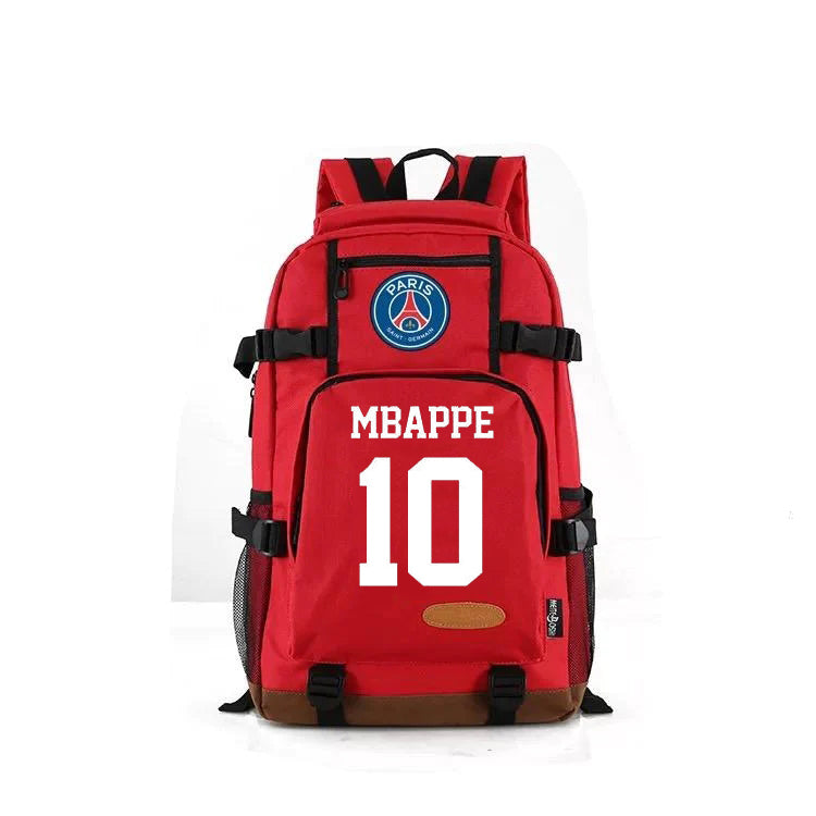 Football Mbappe Football School Bookbag Travel Backpack Bags