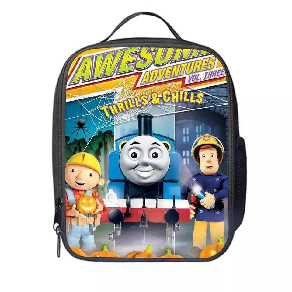 Fireman Sam Rescues  Lunch Box Bag Lunch Tote For Kids