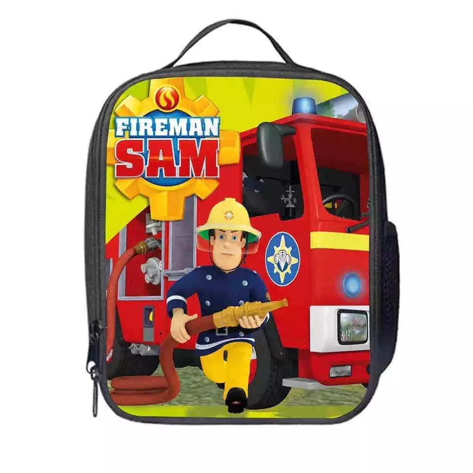 Fireman Sam Rescues  Lunch Box Bag Lunch Tote For Kids