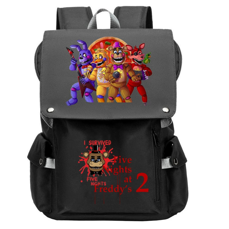 Five Night At Freddy Backpack Cosplay Oxford School Bag