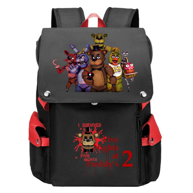 Five Night At Freddy Backpack Cosplay Oxford School Bag