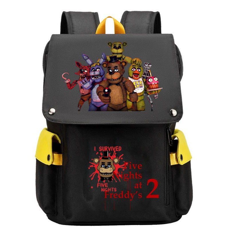 Five Night At Freddy Backpack Cosplay Oxford School Bag