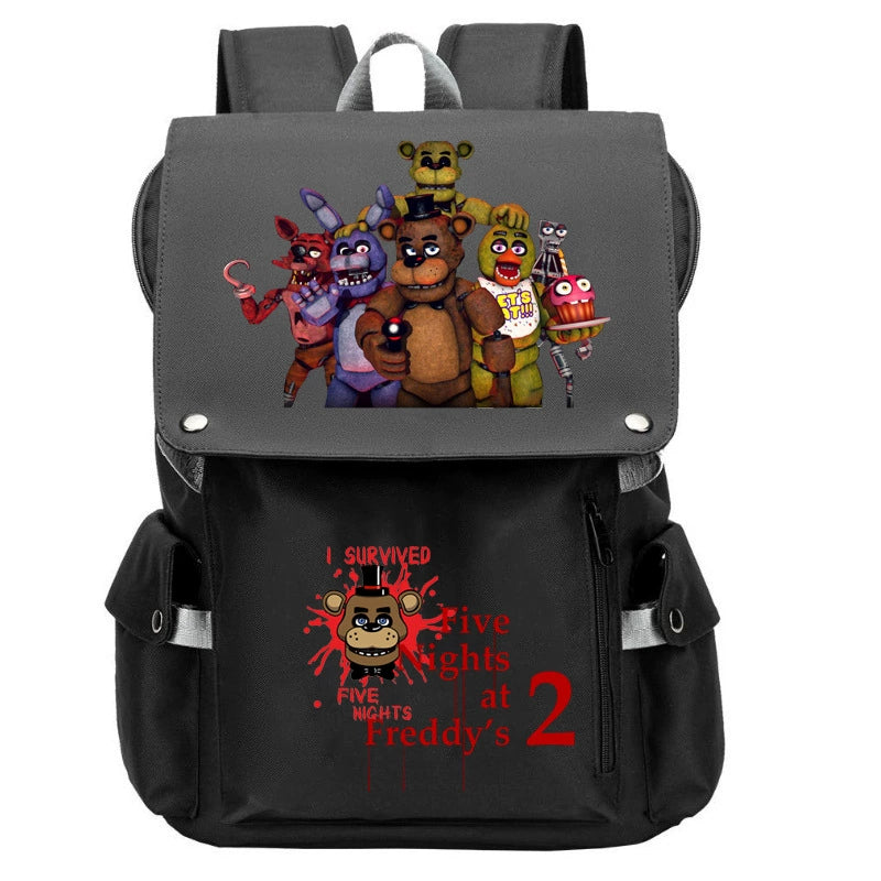 Five Night At Freddy Backpack Cosplay Oxford School Bag