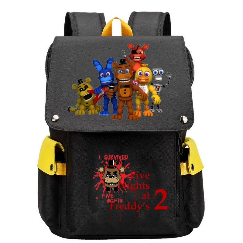 Five Night At Freddy Backpack Cosplay Oxford School Bag