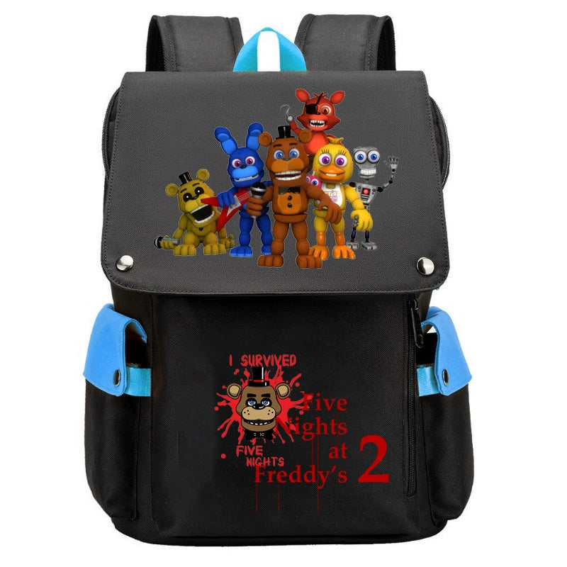 Five Night At Freddy Backpack Cosplay Oxford School Bag