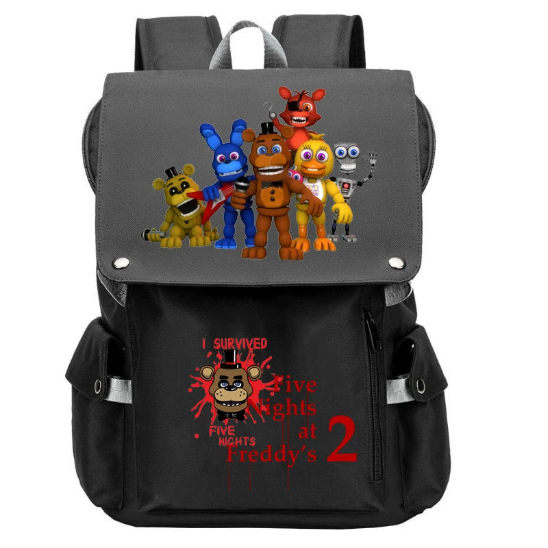 Five Night At Freddy Backpack Cosplay Oxford School Bag