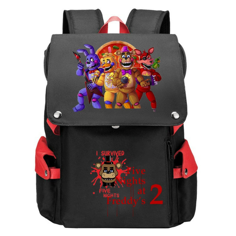 Five Night At Freddy Backpack Cosplay Oxford School Bag