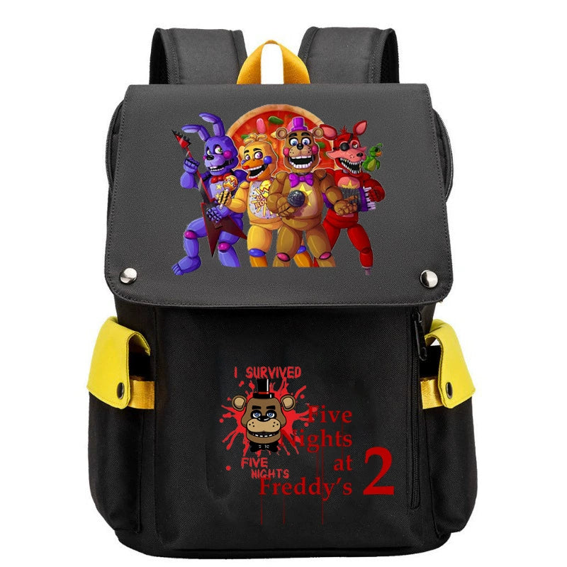 Five Night At Freddy Backpack Cosplay Oxford School Bag