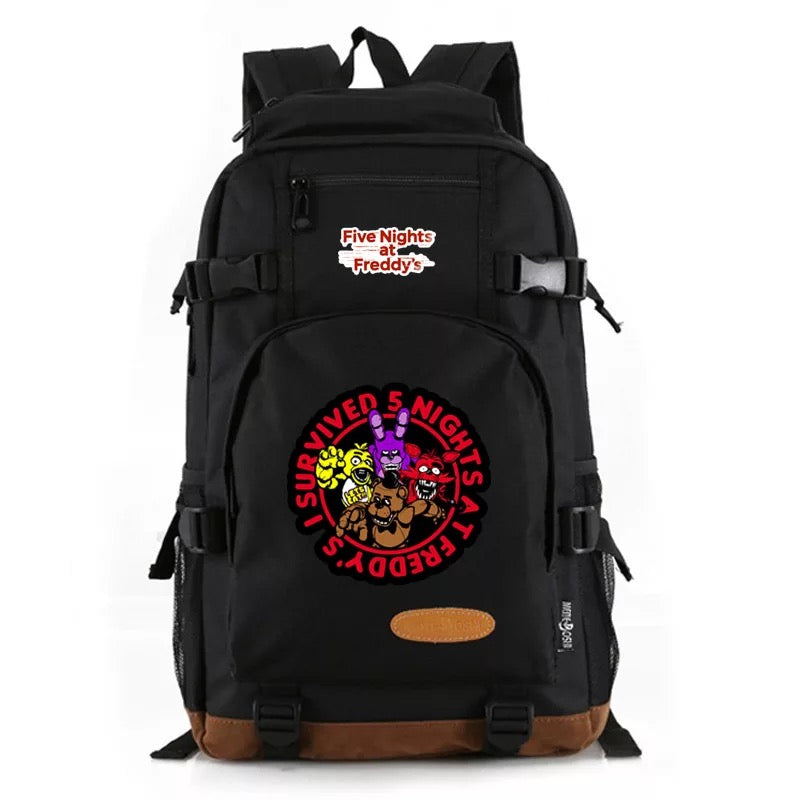 Five Night at Freddy School Bookbag Travel Backpack Bags