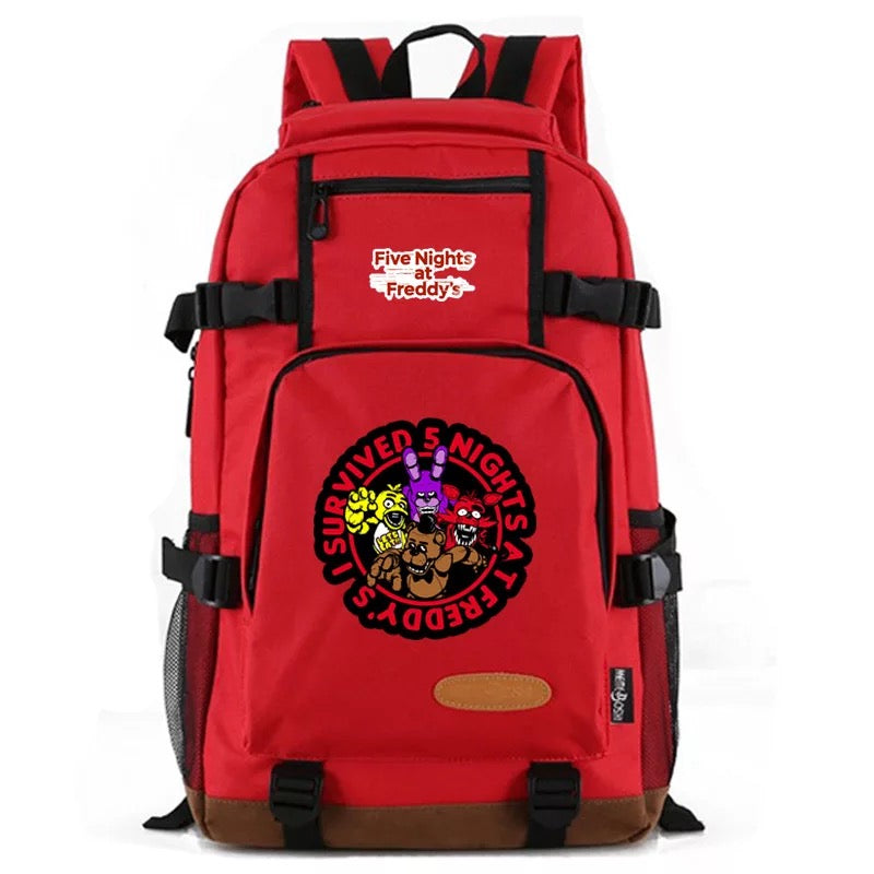 Five Night at Freddy School Bookbag Travel Backpack Bags