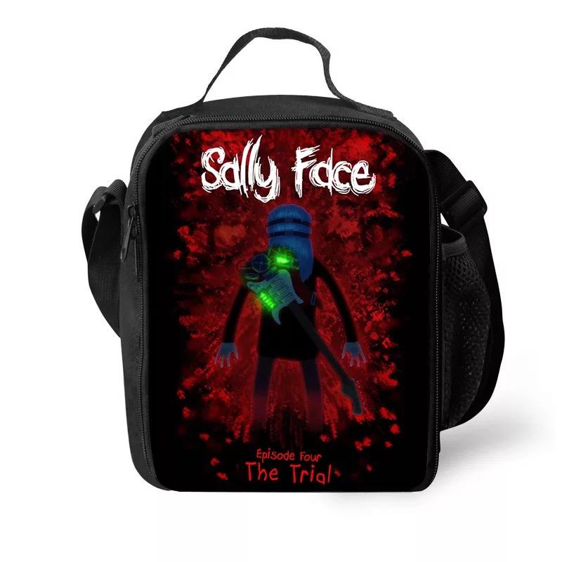 Game Sally Face Lunch Box Bag Lunch Tote For Kids