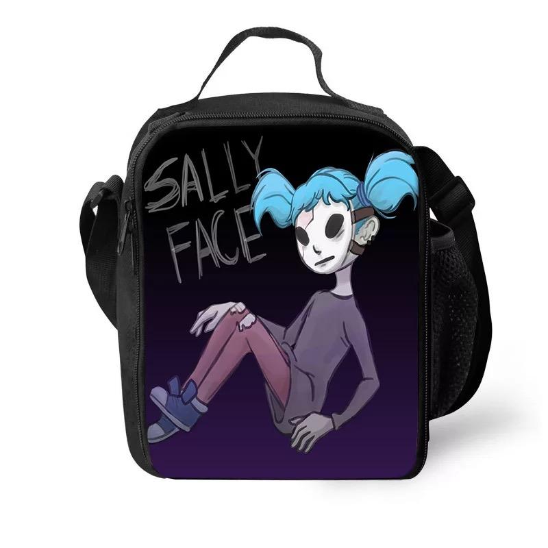 Game Sally Face Lunch Box Bag Lunch Tote For Kids
