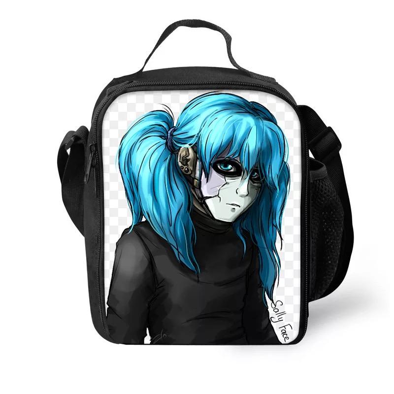 Game Sally Face Lunch Box Bag Lunch Tote For Kids