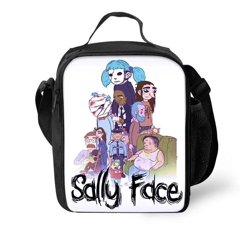 Game Sally Face Lunch Box Bag Lunch Tote For Kids