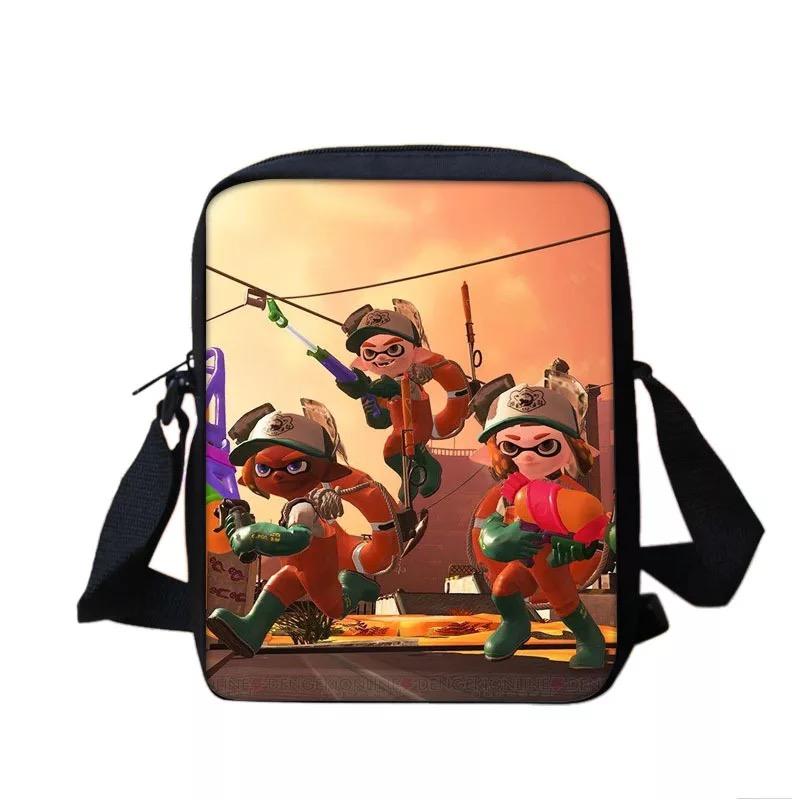 Game Splatoon Lunch Box Bag Lunch Tote For Kids