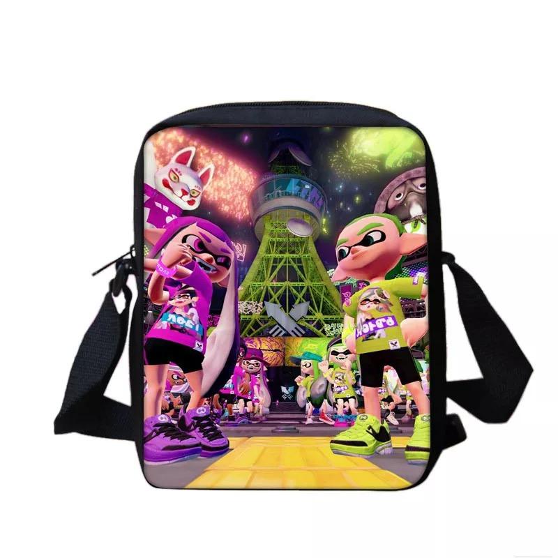 Game Splatoon Lunch Box Bag Lunch Tote For Kids