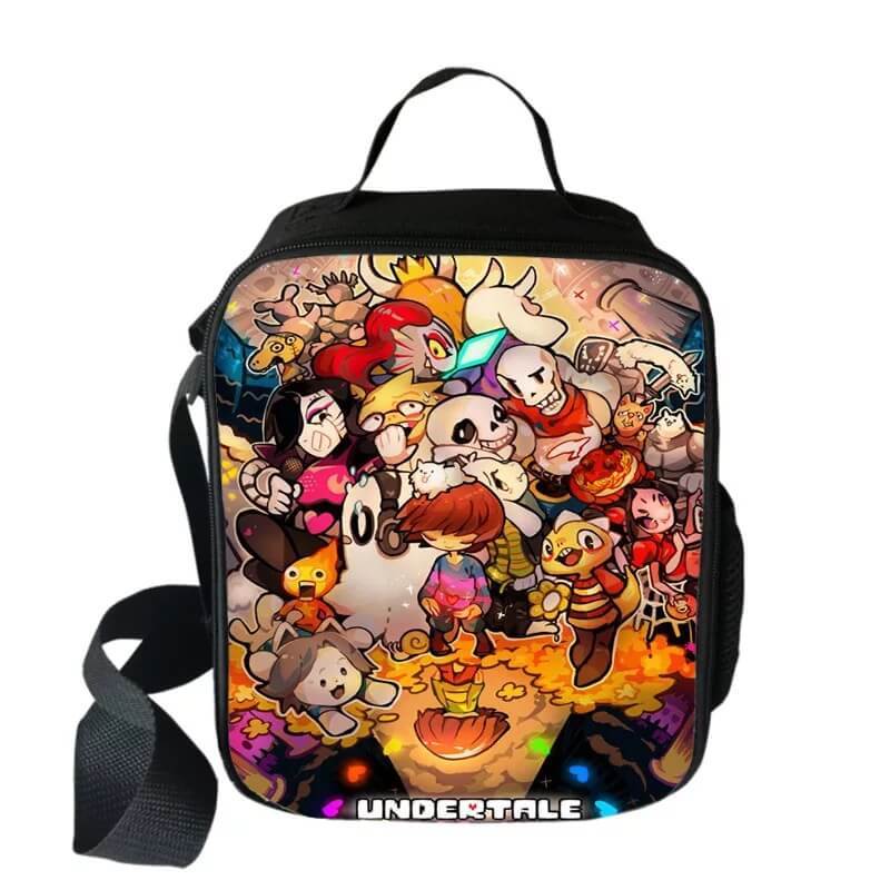 Game Undertale Sans Lunch Box Bag Lunch Tote For Kids