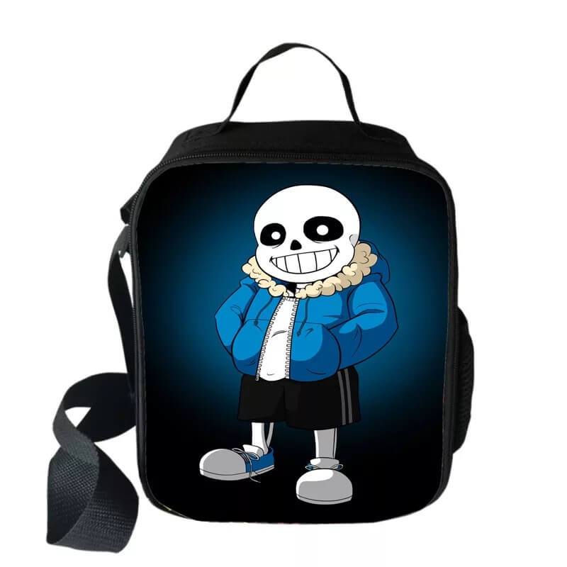 Game Undertale Sans Lunch Box Bag Lunch Tote For Kids