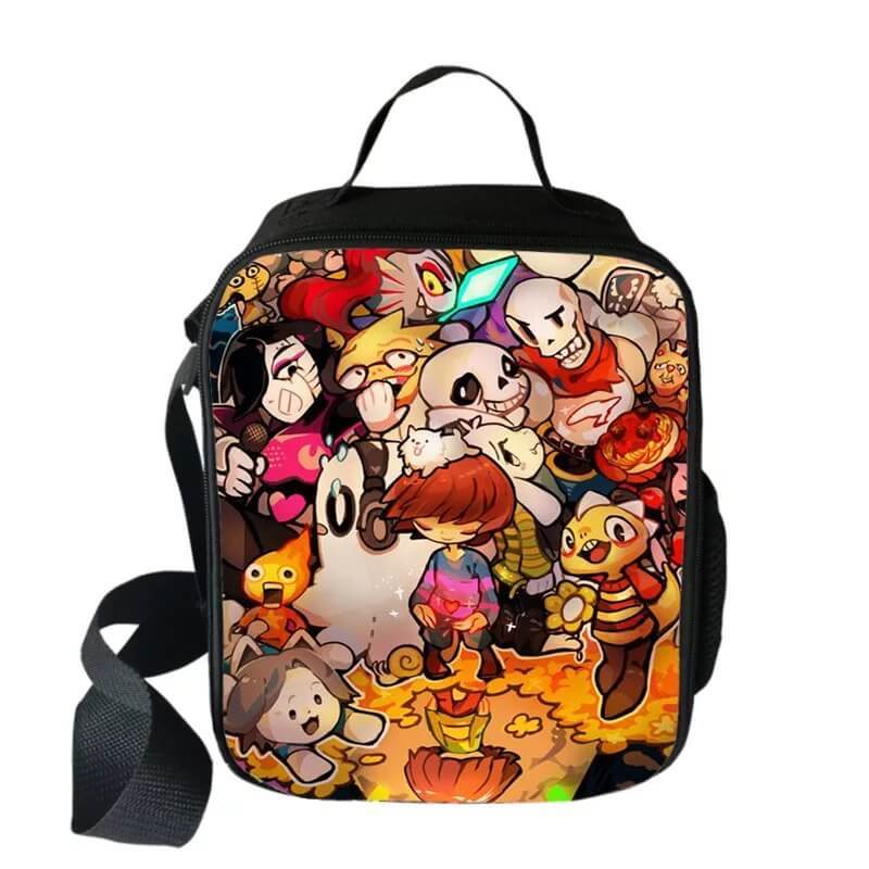 Game Undertale Sans Lunch Box Bag Lunch Tote For Kids